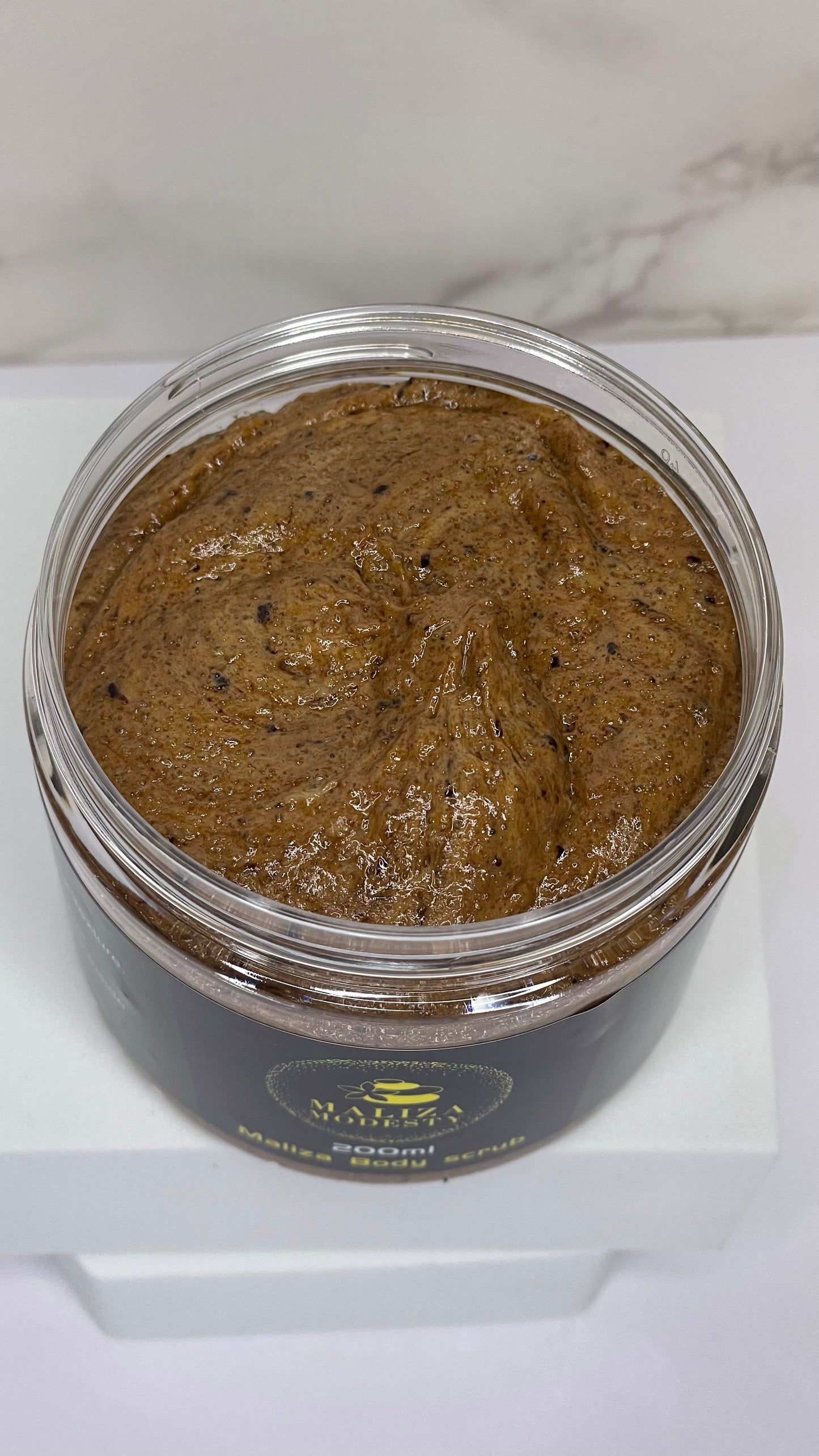 Our coffee body scrub