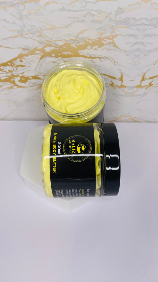 Turmeric body butter