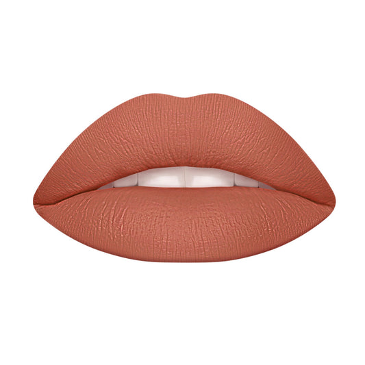 Caramel nude matte lipstick