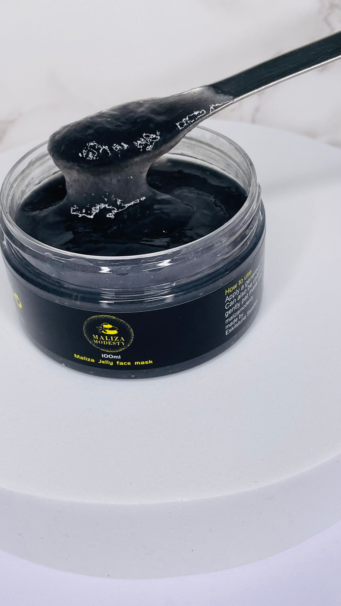 Charcoal face mask (dry&oily skin)